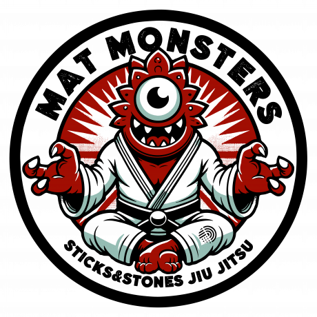 Mat Monsters Logo für Jiu Jitsu Kindertraining